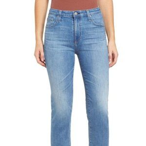 NEW AG The Isabelle High Waist Straight Leg Jeans 25-28
